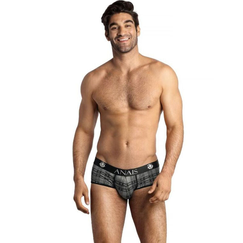 Slip Homme Balance Coupe Sportive Imprimé Carreaux Microfibre - Anais Men