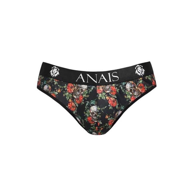 Slip Homme Power Imprimé Roses et Têtes de Mort Modal Doux - Anais Men