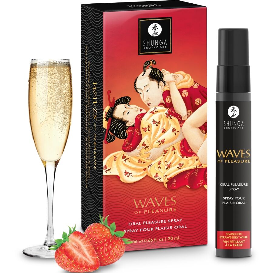 Spray Oral Stimulant Waves Pleasure Effet Vibrant - Shunga