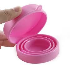 Stérilisateur Coupe Menstruelle Pliable Silicone Micro-ondes - Nina Kikí