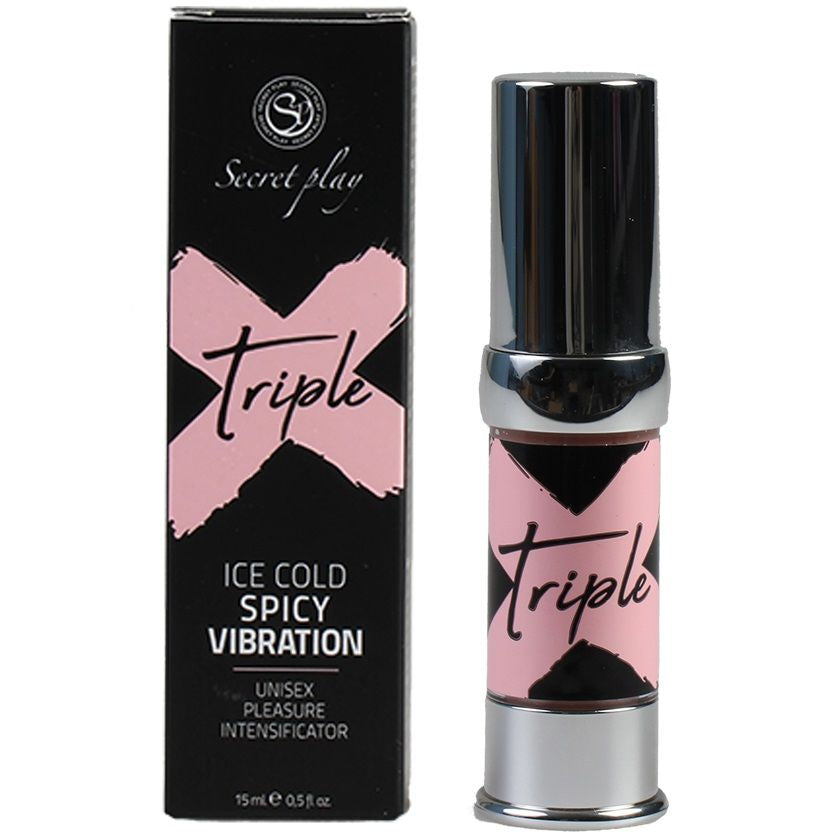 Stimulant Plaisir Triple X Unisexe Effet Intense Topique - Secretplay