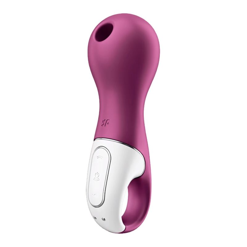Stimulateur Clitoridien Air Pulse Lucky Libra Poignée Anneau IPX7 - Satisfyer