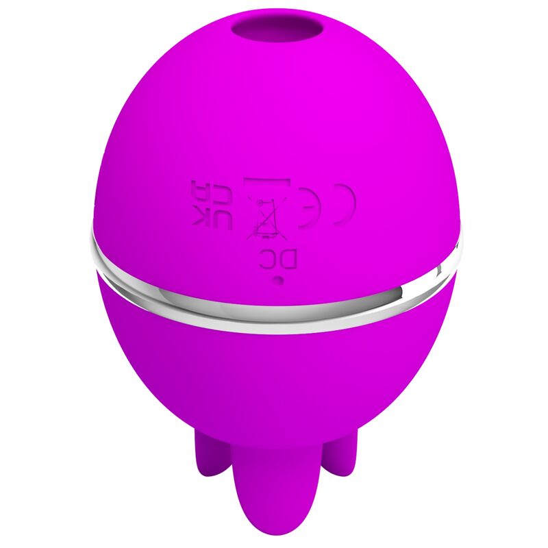 Stimulateur Clitoridien Gemini Ball Pulsation 3 Modes Rechargeable - Pretty Love