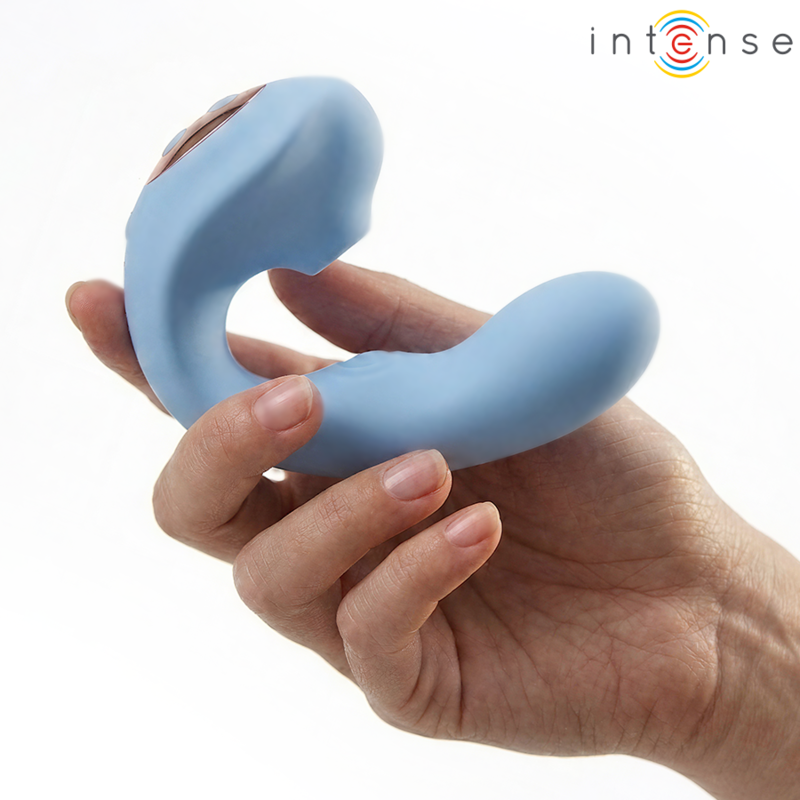 Stimulateur Clitoridien Gina 3-en-1 Succion Pulsation Vibration Rechargeable - Intense