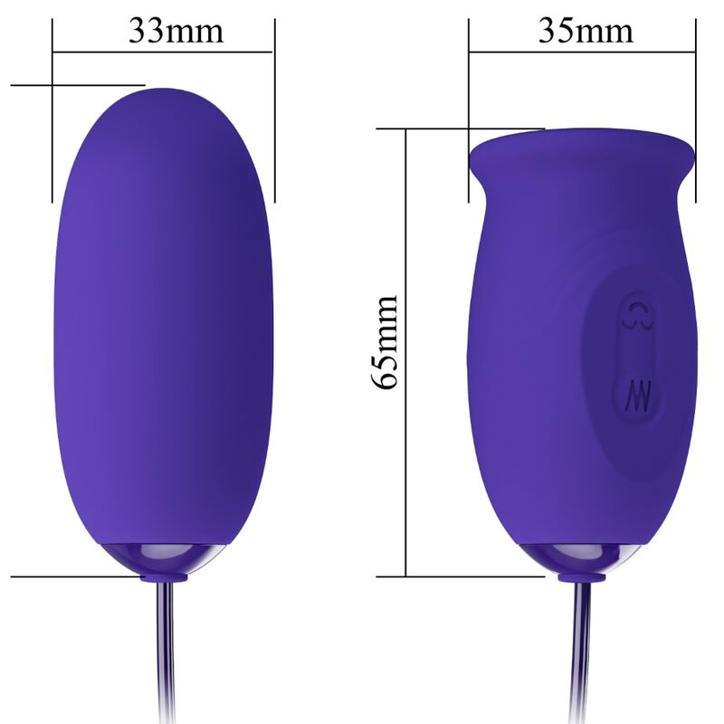 Stimulateur Clitoridien Vibrant Daisy Youth Léchage 12 Modes Violet - Pretty Love