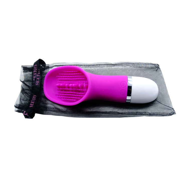 Stimulateur de Clitoris Claude Flirtation 30 Vibrations Embouts Gaufrés - Pretty Love