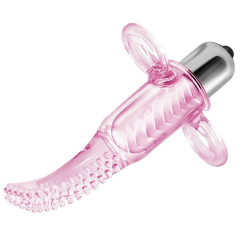 Stimulateur Doigt Vibrant 10 Modes Texturé Compact Élastique - Baile