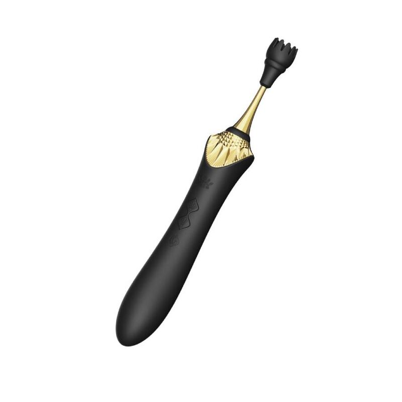 Stimulateur Multifonction Bess 2 Chauffant 4 Embouts Perles Anales - Zalo