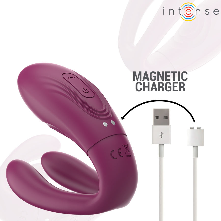 Stimulateur Tapotement Sandra 2 Moteurs Télécommande Sans Fil - Intense