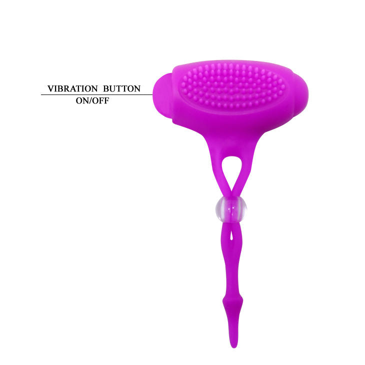 Stimulateurs de Tétons Vibrants Bancroft Silicone Lot de 2 - Pretty Love