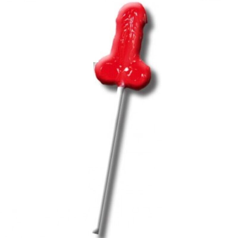 Sucette Gummy Forme Vagin ou Pénis Saveur Fraise - Diablo Goloso