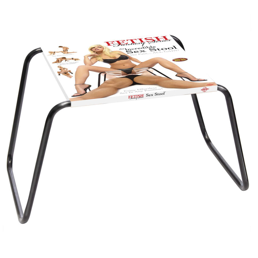Tabouret Sexe Élastique Cadre Acier Charge 136 kg - Fetish Fantasy