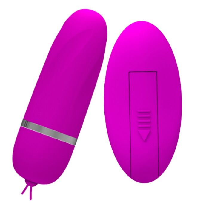 Œuf Vibrant Debby Télécommandé 12 Modes Silicone - Pretty Love