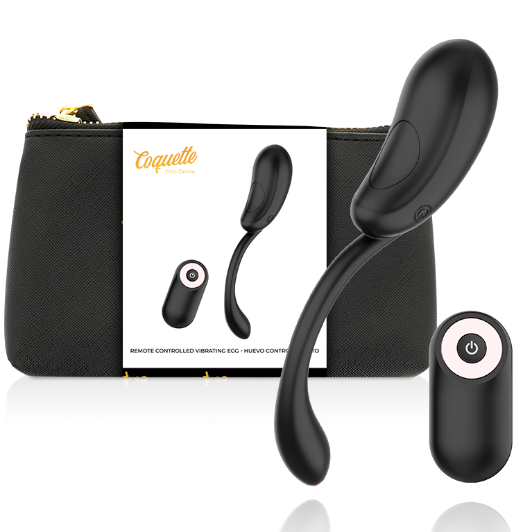 Œuf Vibrant Télécommandé Chic Desire 10 Modes Rechargeable IPX6 - Coquette