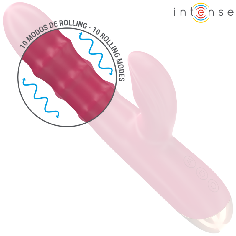 Vibromasseur 3 en 1 Chloé Aspiration et Vibration 10 Modes IPX7 - Intense