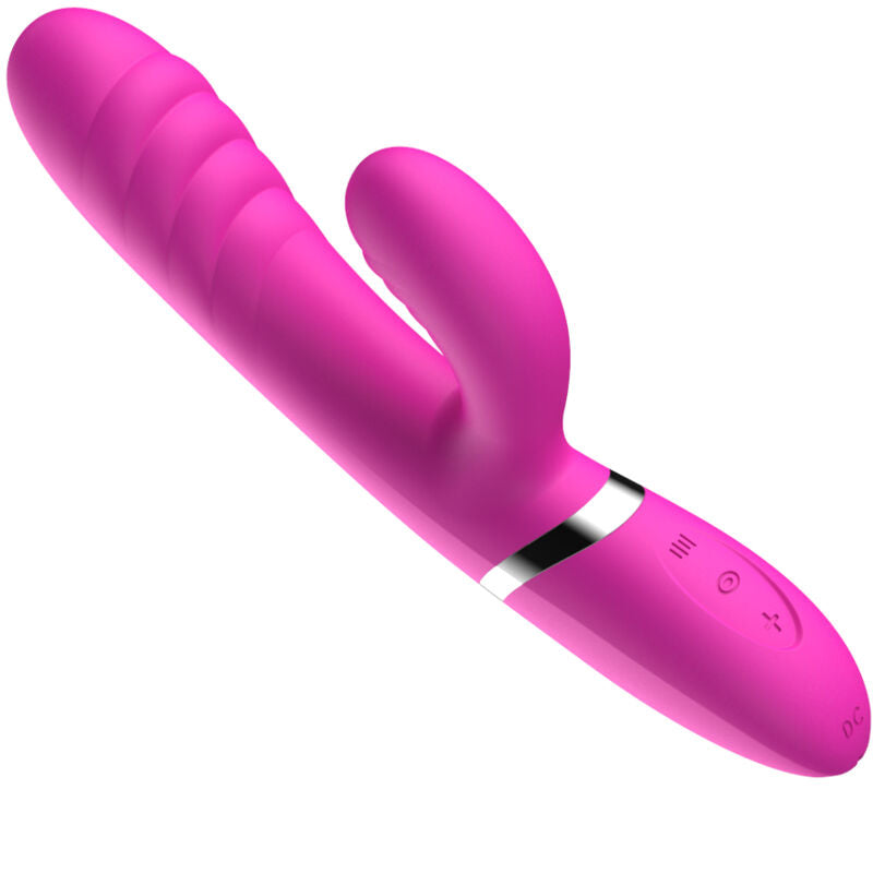 Vibromasseur Adela Rechargeable Étanche 36 Modes Fuchsia - Armony