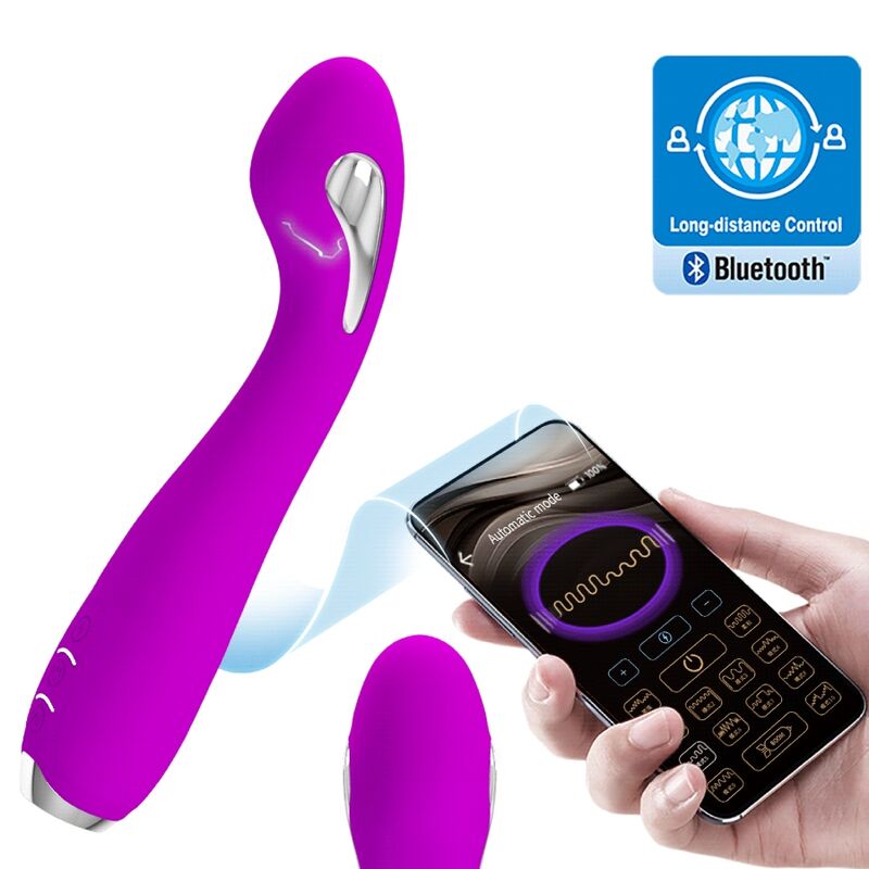 Vibromasseur Connecté Hector Électrostimulation 12 Vibrations App - Pretty Love