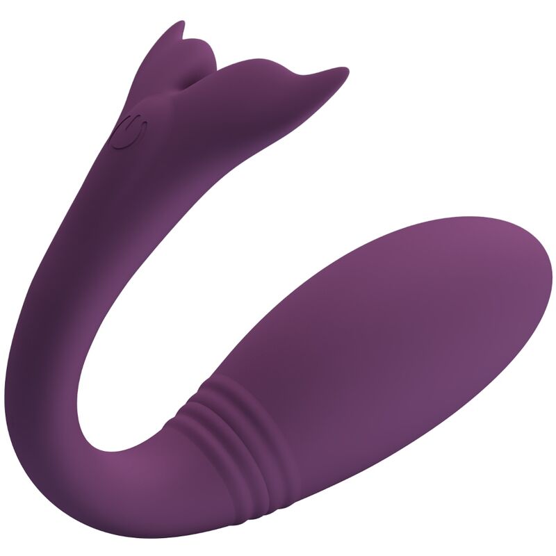 Vibromasseur Couple Connecté Jayleen 12 Modes Rechargeable - Pretty Love