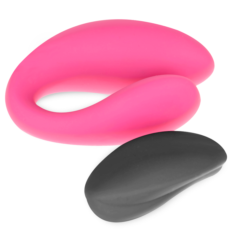 Vibromasseur Couple Télécommandé Lauren 2 Moteurs 10 Modes IPX7 - Moressa