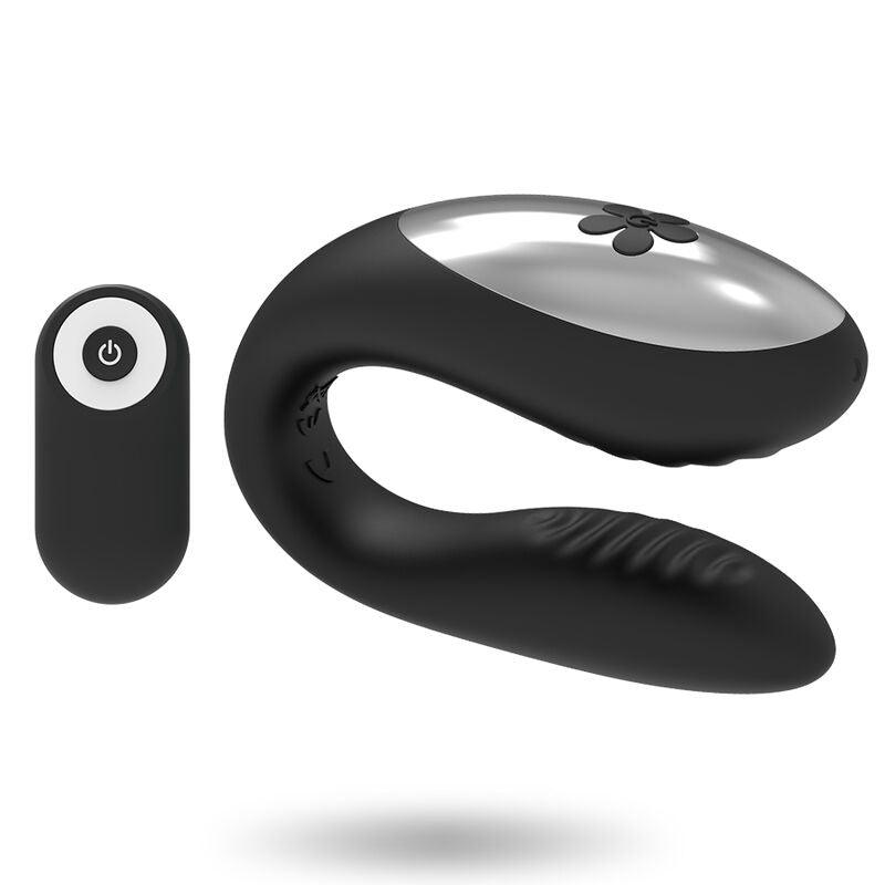 Vibromasseur Couple We Love Télécommande 2 Moteurs 10 Modes IPX6 - Brilly Glam