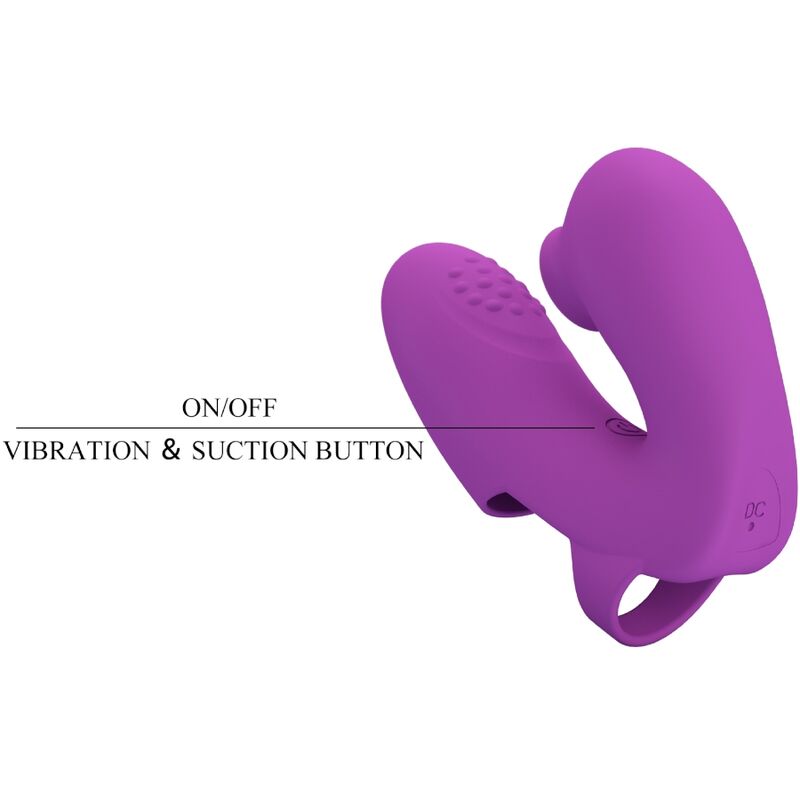 Vibromasseur Doigt Athena Stimulateur Clitoridien 7 Modes Rechargeable - Pretty Love