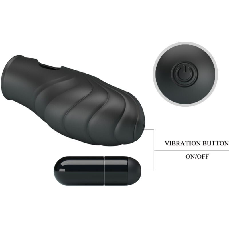 Vibromasseur Doigt Lich Silicone Sangles Extensibles - Pretty Love