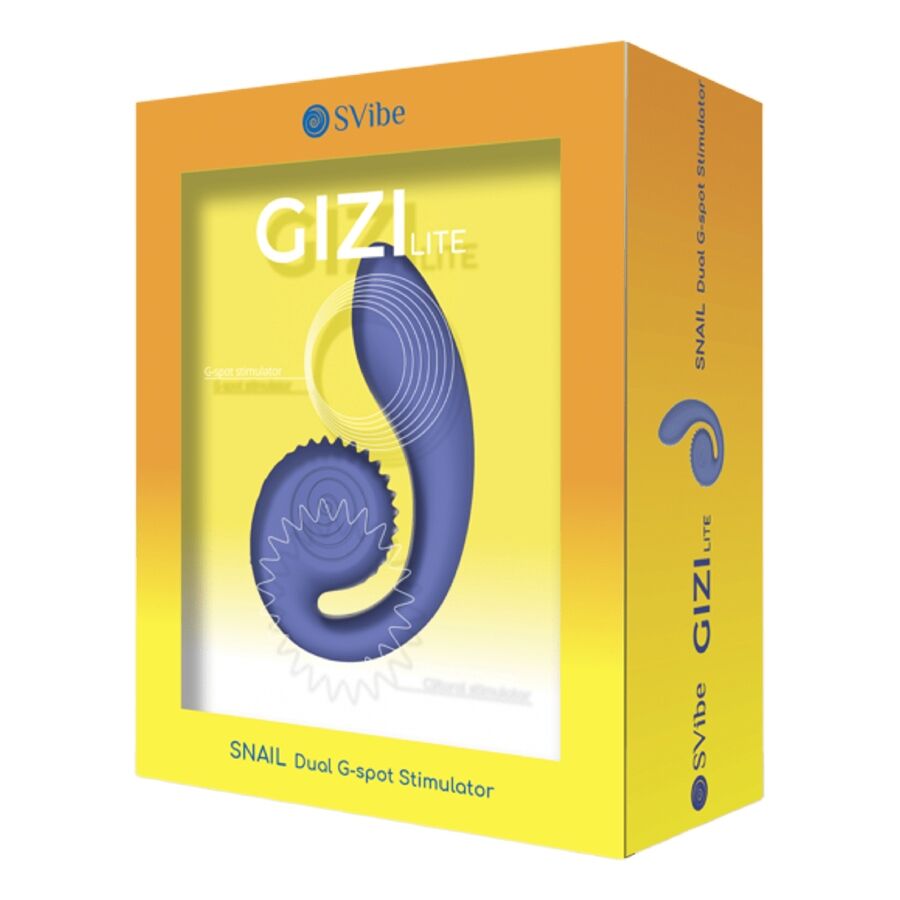 Vibromasseur Double Stimulation Gizi Lite Point G et Clitoris - Snail Vibe
