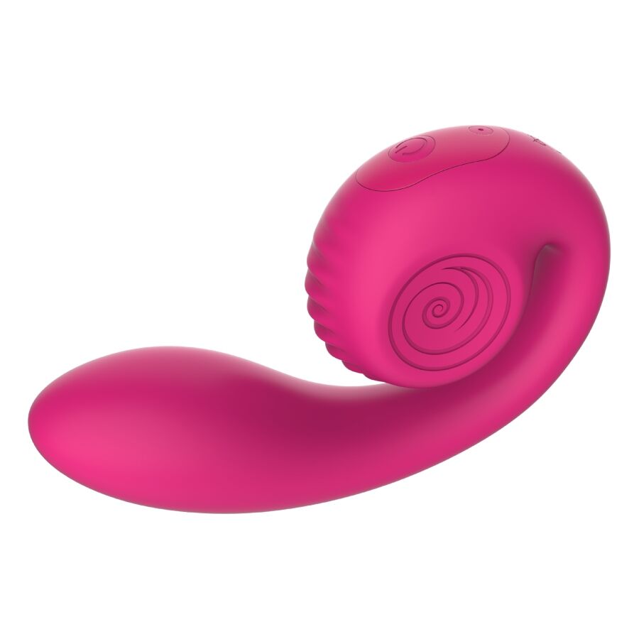 Vibromasseur Double Stimulation Gizi Lite Point G et Clitoris - Snail Vibe