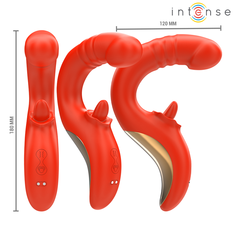 Vibromasseur Double Stimulation Paulina Forme U Point G Clitoris - Intense
