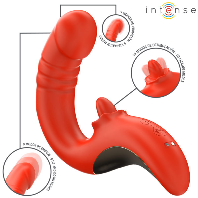 Vibromasseur Double Stimulation Paulina Forme U Point G Clitoris - Intense