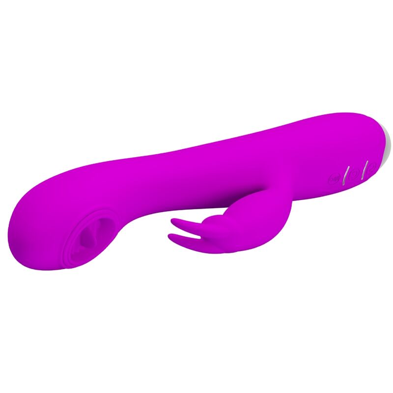 Vibromasseur Lingual Rachel Ventouse 12 Fonctions Rechargeable - Pretty Love