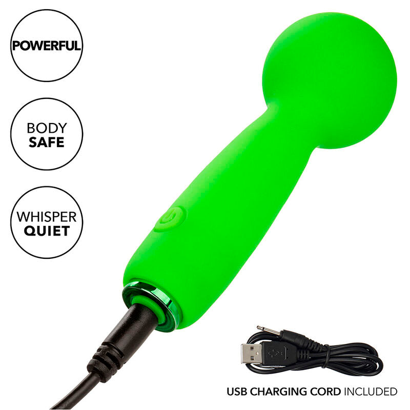 Vibromasseur Mini The Bubbly Vibe Neon Vibes 10 Vibrations IPX7 - CalExotics