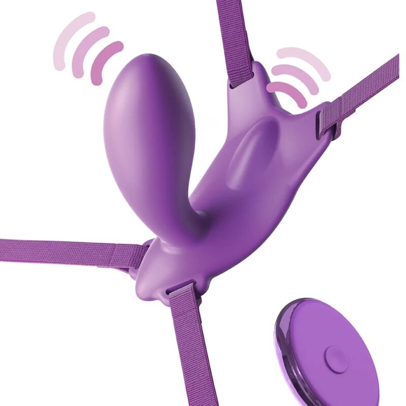 Vibromasseur Papillon Point G Télécommandé Rechargeable 10 Modes - Fantasy For Her