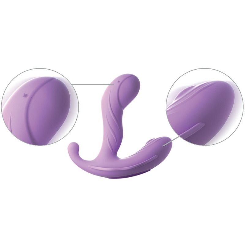 Vibromasseur Point G Chauffant Stimulate-Her Télécommandé Double Moteur - Fantasy For Her
