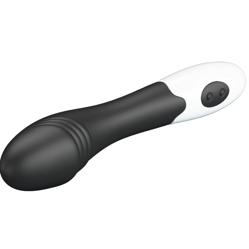 Vibromasseur Point G Elemental 30 Modes Silicone Noir - Pretty Love