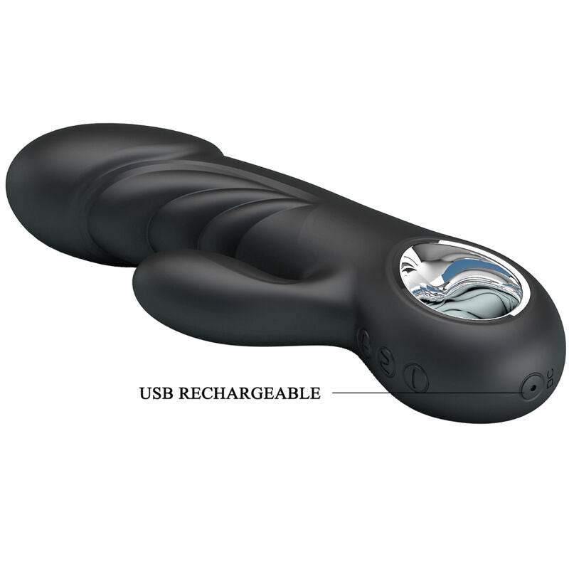 Vibromasseur Point G et Clitoris Ansel 7 Modes Rechargeable - Pretty Love