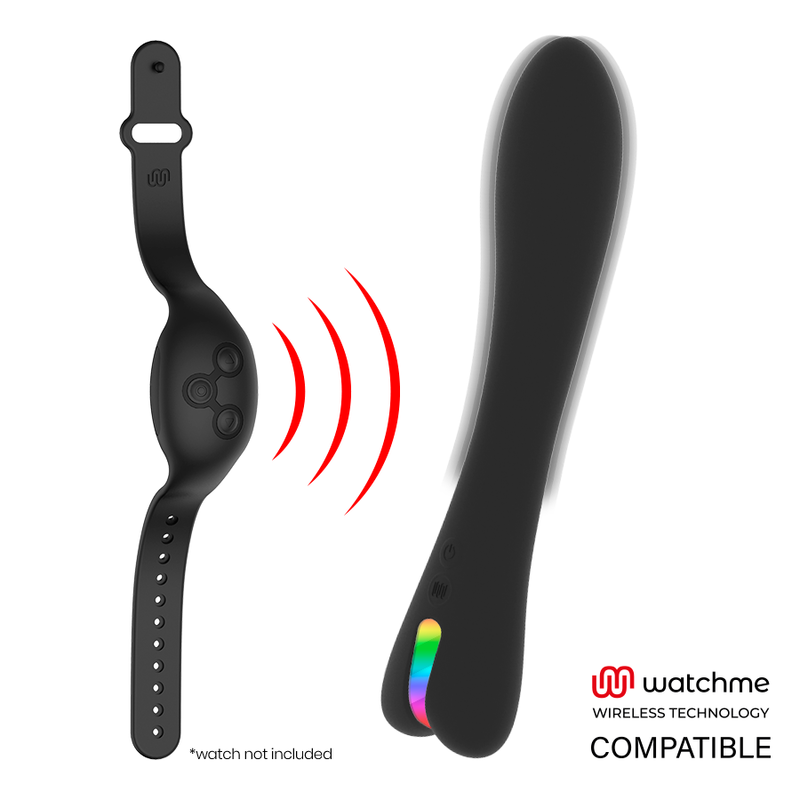 Vibromasseur Point G et P Ryan Watchme Connecté 10 Modes Étanche - Brilly Glam