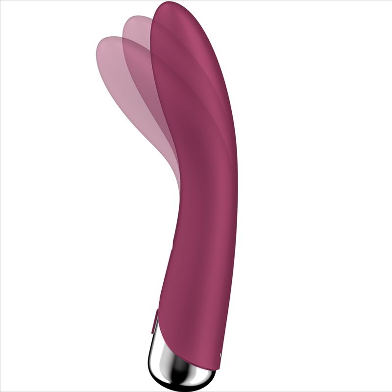 Vibromasseur Point G Rotatif Spinning Vibe 1 Tête Rotative 12 Vibrations IPX7 - Satisfyer
