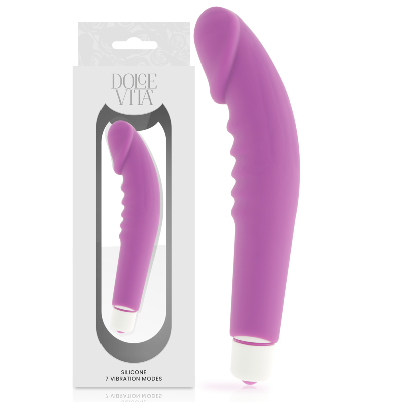 Vibromasseur Réaliste Realistic Pleasure 7 Modes Coque Amovible - Dolce Vita