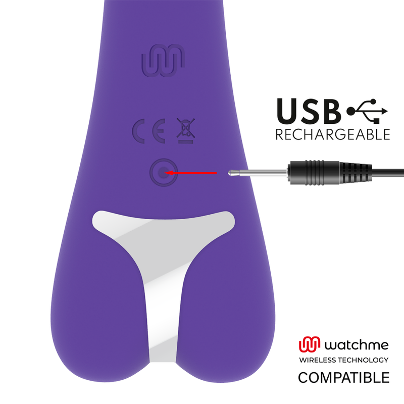 Vibromasseur Rabbit Aitor Connecté WatchMe 2 Moteurs 10 Vibrations - Mr. Boss