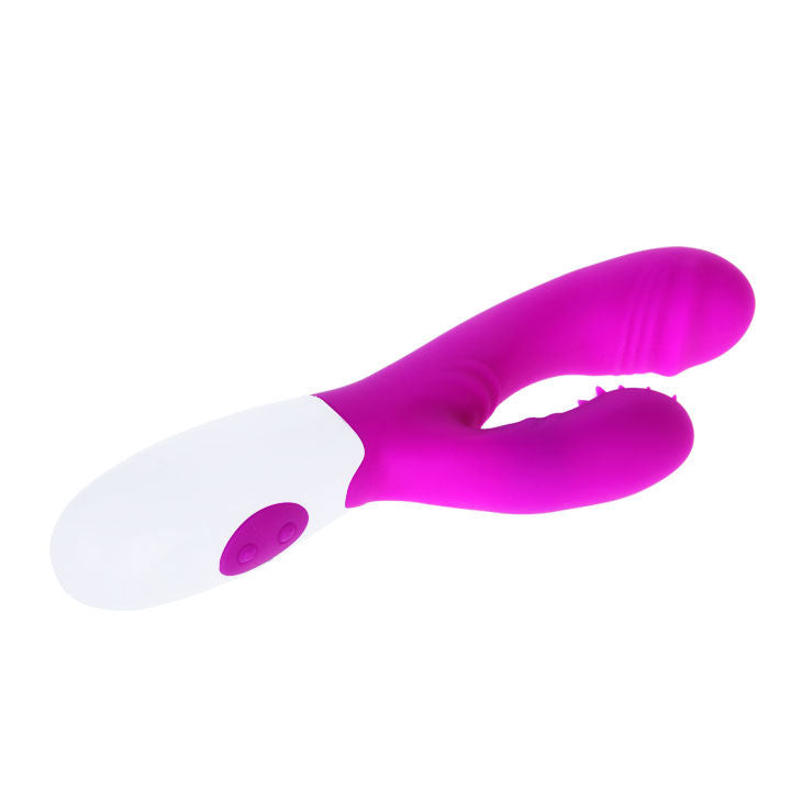 Vibromasseur Rabbit Andr Double Stimulation 7 Modes Silicone - Pretty Love