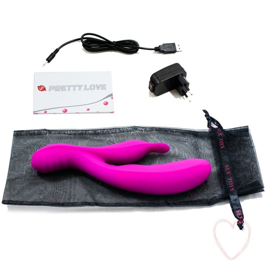 Vibromasseur Rabbit Bliss Lilas 4 Moteurs 30 Modes Rechargeable - Pretty Love