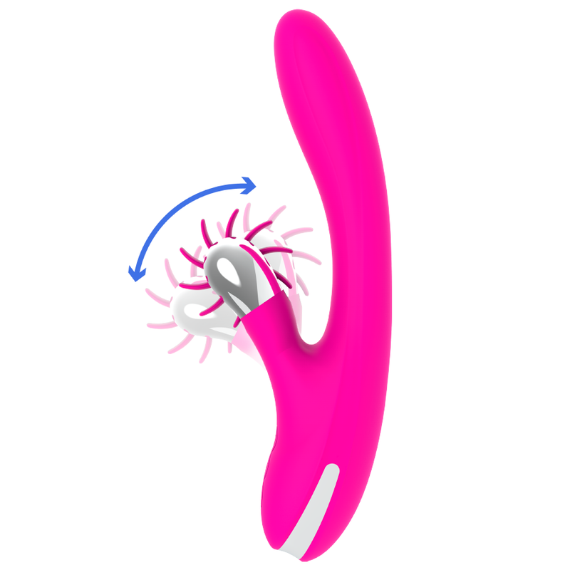 Vibromasseur Rabbit Bunny Waves Mouvement Wave Point G 24 cm - Diversia