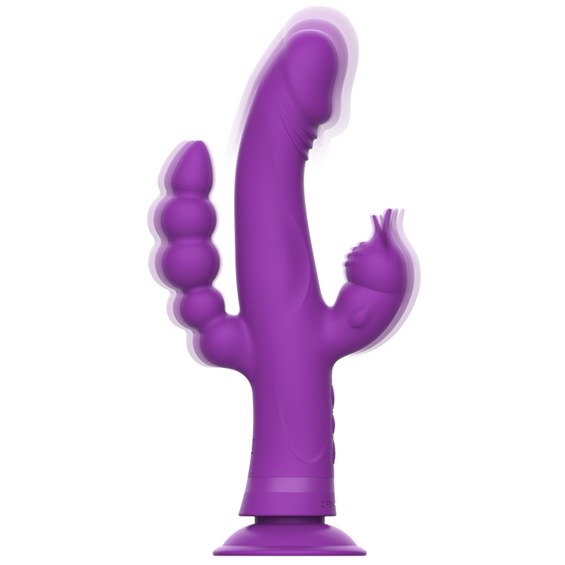 Vibromasseur Rabbit Casanova Triple Moteur 30 Modes Rechargeable - Intense