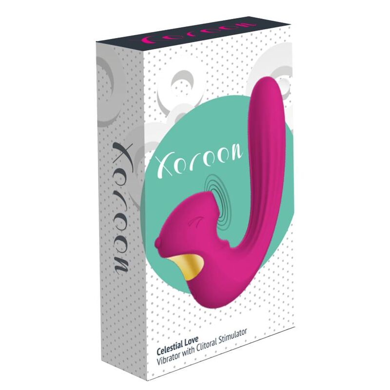 Vibromasseur Rabbit Celestial Love Double Moteur Contrôle Séparé - Xocoon
