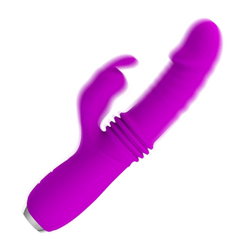 Vibromasseur Rabbit Dorothy Rechargeable 12 Vibrations 3 Poussées - Pretty Love