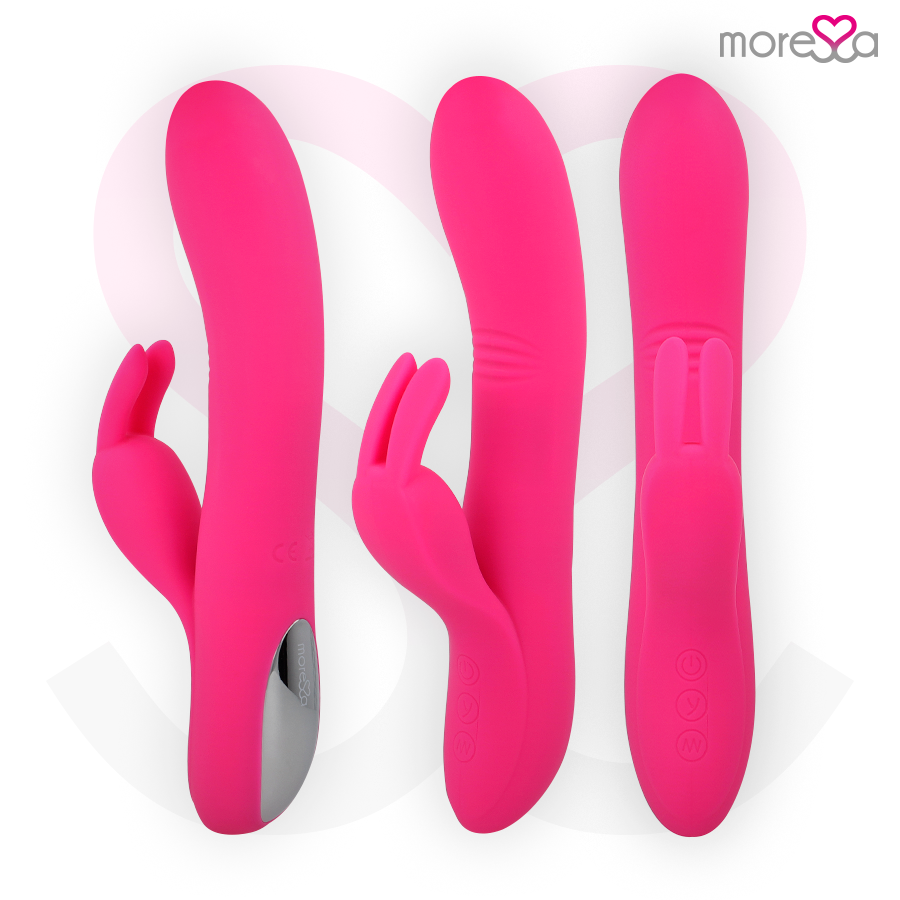 Vibromasseur Rabbit Ethan Mouvement Waving 7 Vibrations Rechargeable - Moressa