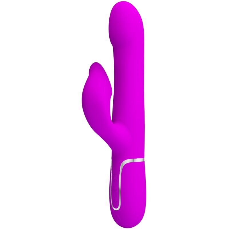 Vibromasseur Rabbit Perles Rotatives Stimulateur Clitoridien - Pretty Love