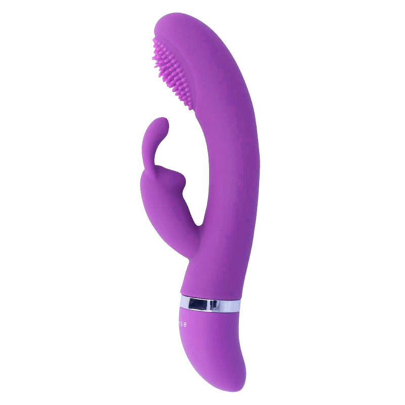 Vibromasseur Rabbit Susy Oscillant Silicone Rechargeable - Intense