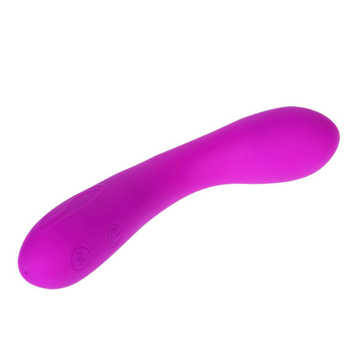 Vibromasseur Tony Lilas Silicone 30 Modes Double Moteur Rechargeable - Pretty Love